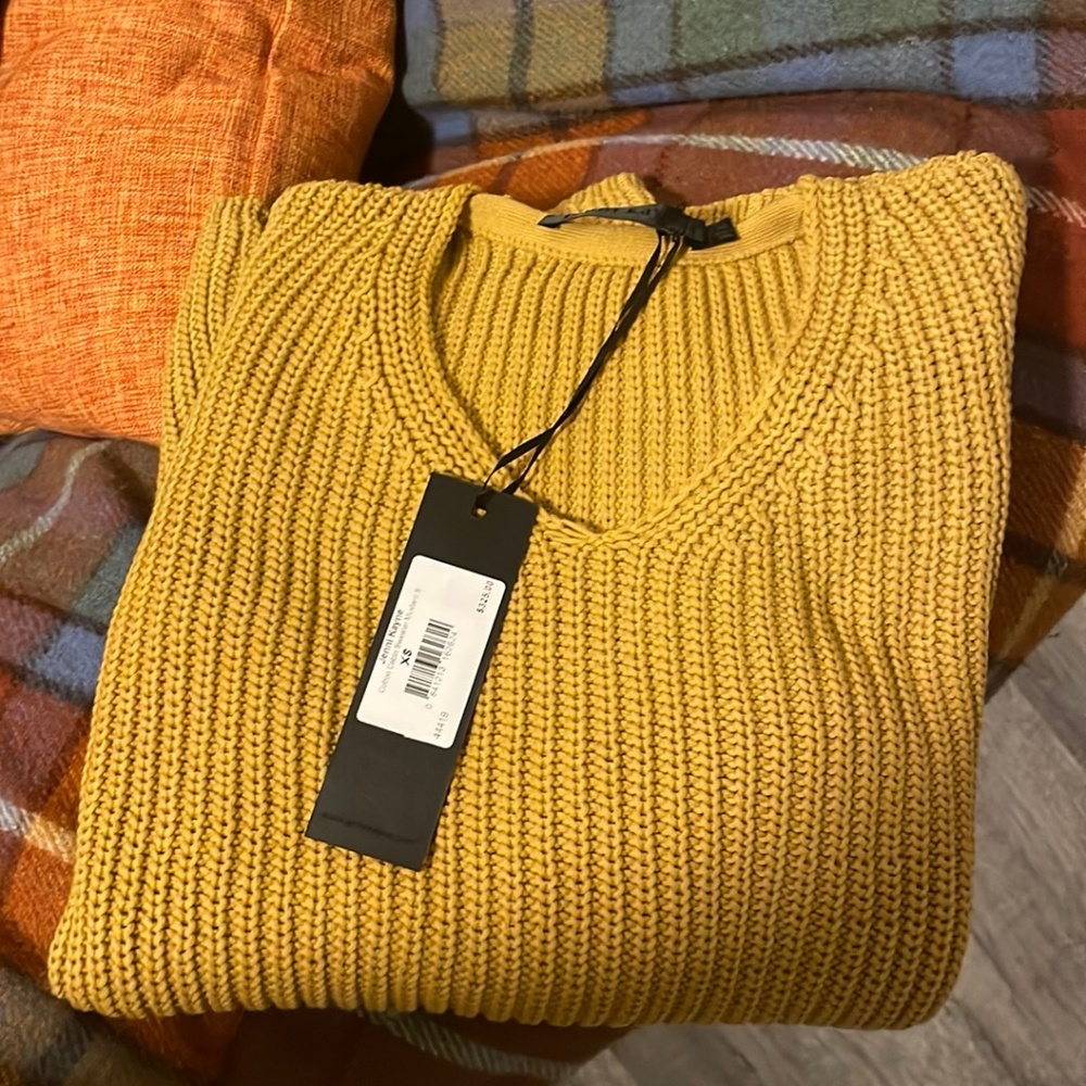 NWT Jenni Kayne Cotton Cabin Sweater Brand New Never Worn